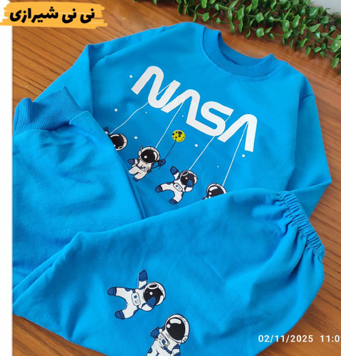 بلوز شلوار ناسا پنبه دورس سایز ۳۵ کد ۳