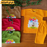 تیشرت شلوارک بالن بادکنکی بیسکویتی سایز ۳۵ و ۴۰ و ۴۵ کد ۳۶