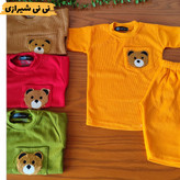 تیشرت شلوارک کله خرس بیسکویتی سایز ۳۵ و ۴۰ و ۴۵ کد ۳۷