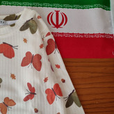 بلوز و شلوار پروانه سایز ۱ ، ۲ ، ۳ ، ۴ ، ۵ ، ۶ کد ۱۶۷ دخترانه